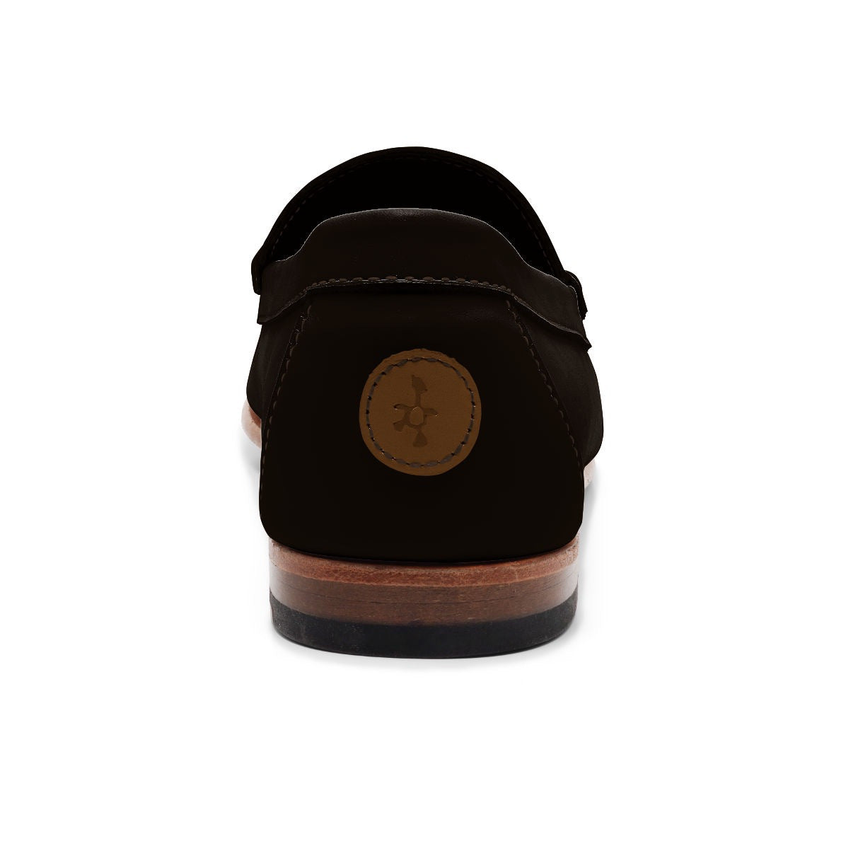 Lombard Men's Premium Leather Penny Loafer Leather Sole