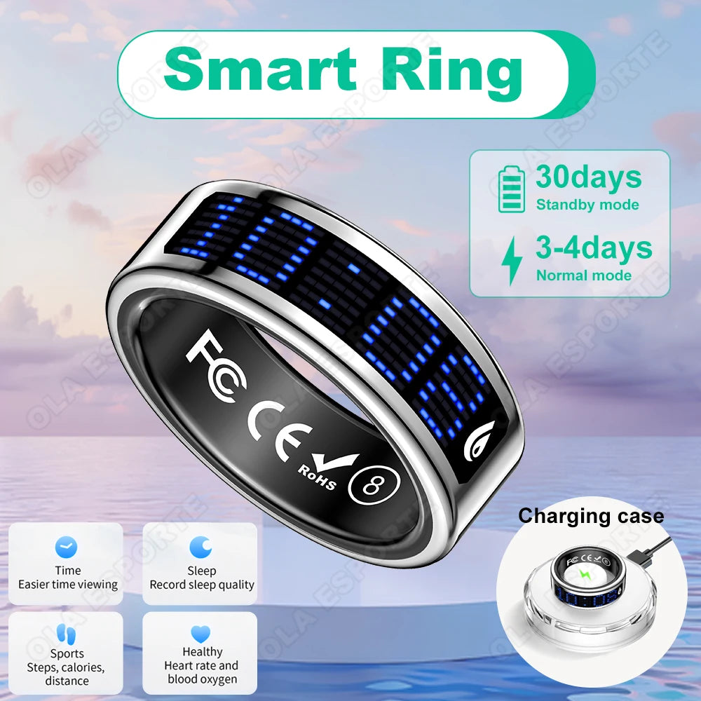 Ola Esporte Smart Ring Heart Rate Sleep Health Tracker