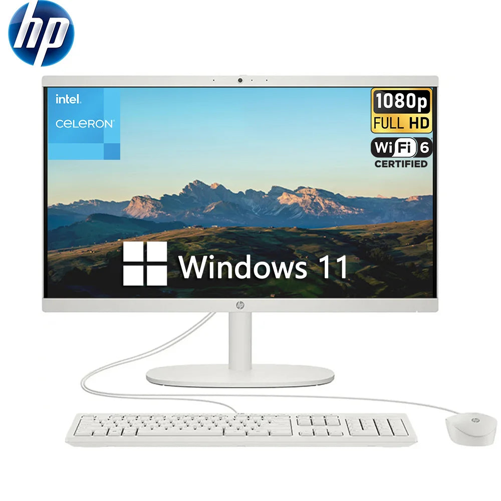 HP All In One Desktop Computer Antiglare 1080p Display