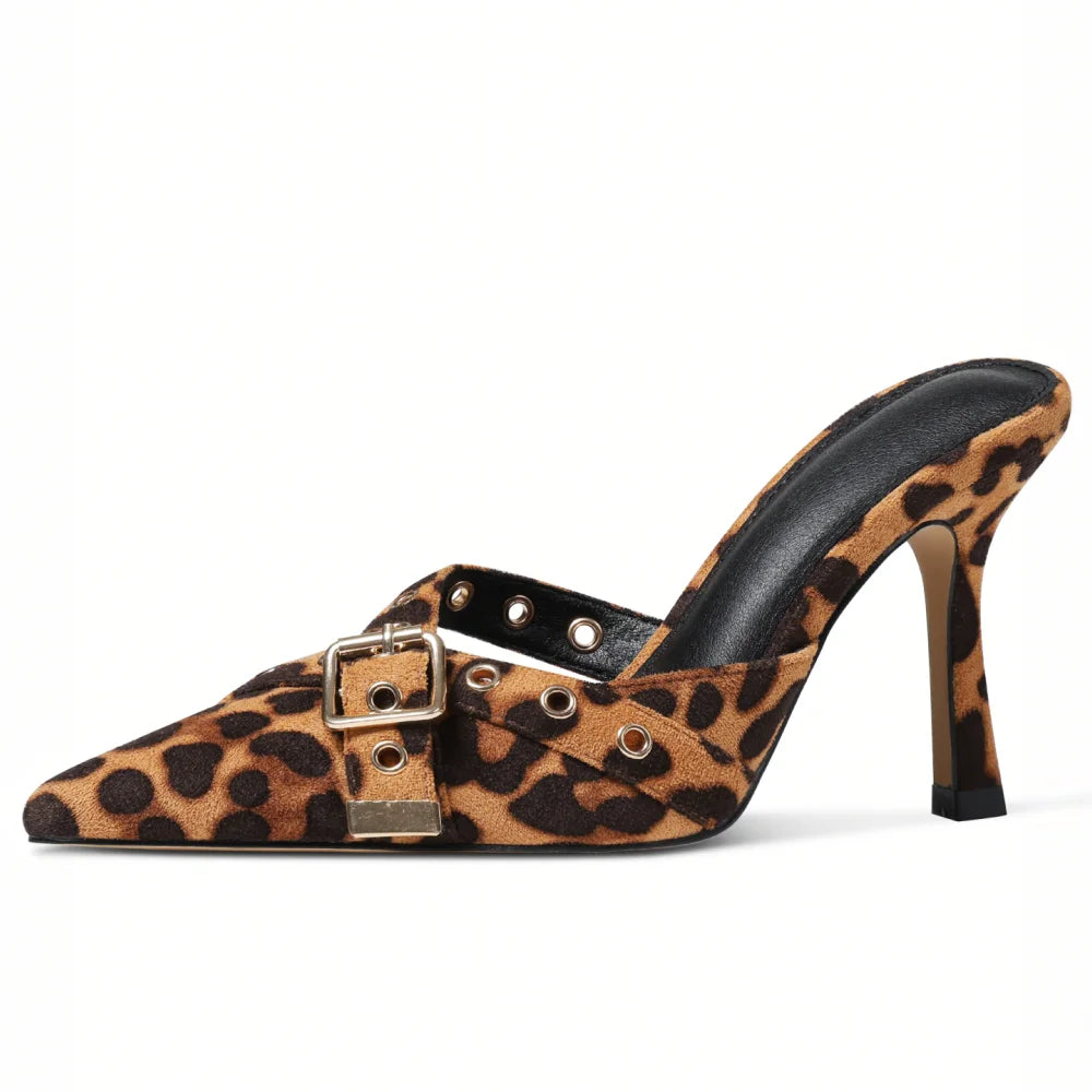 Women Slingback Stiletto Heels Pointed Toe Dressy Wedding Pumps