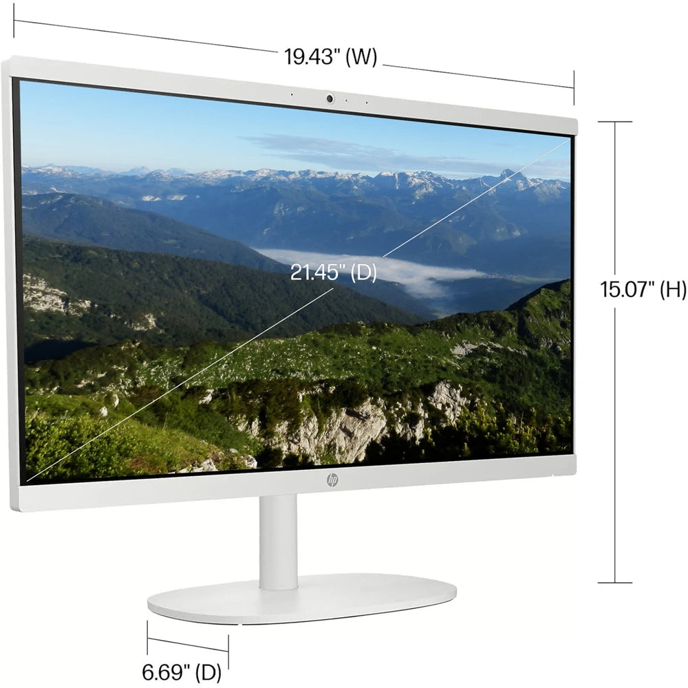 HP All In One Desktop Computer Antiglare 1080p Display