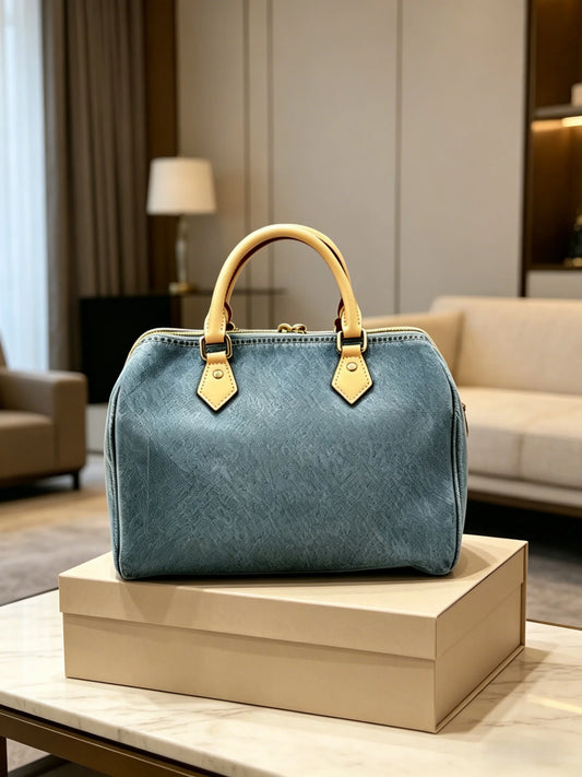 Denim Women's Handbag Casual Tote Large Capacity Everyday Bag