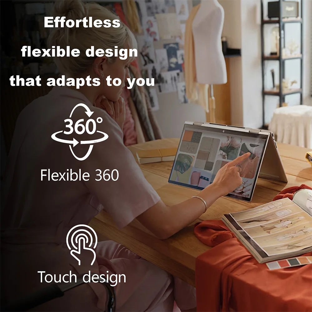 HP Envy X360 125U Laptop With Intel Ultra 5 Processor