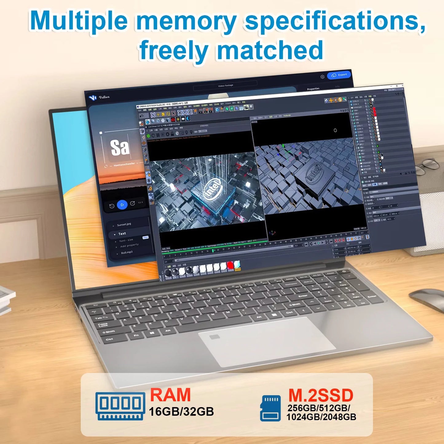 Xia Man Intel Core i9 10980HK Laptop 16GB RAM 1TB NVMe Windows 11