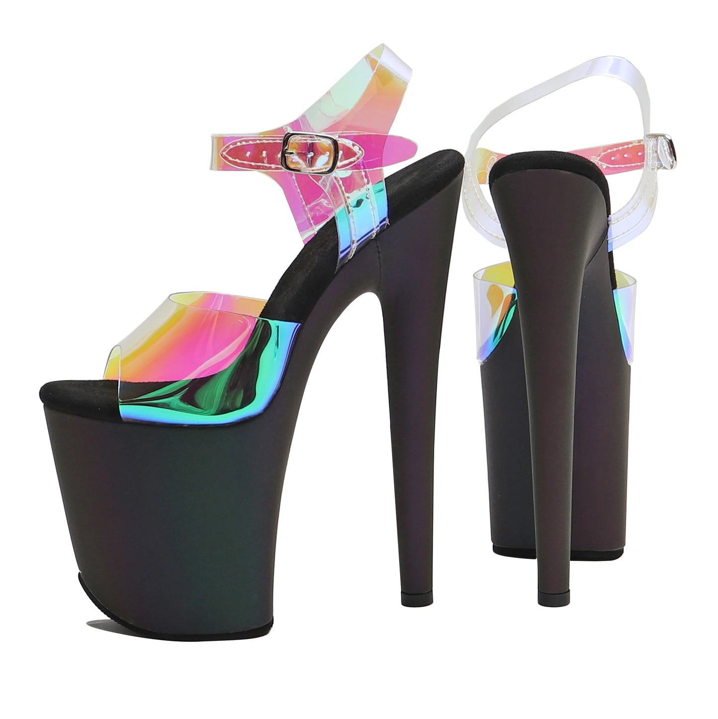 Wuxin Women's Stripper Pole Dance Heel Sandal Platform Stiletto