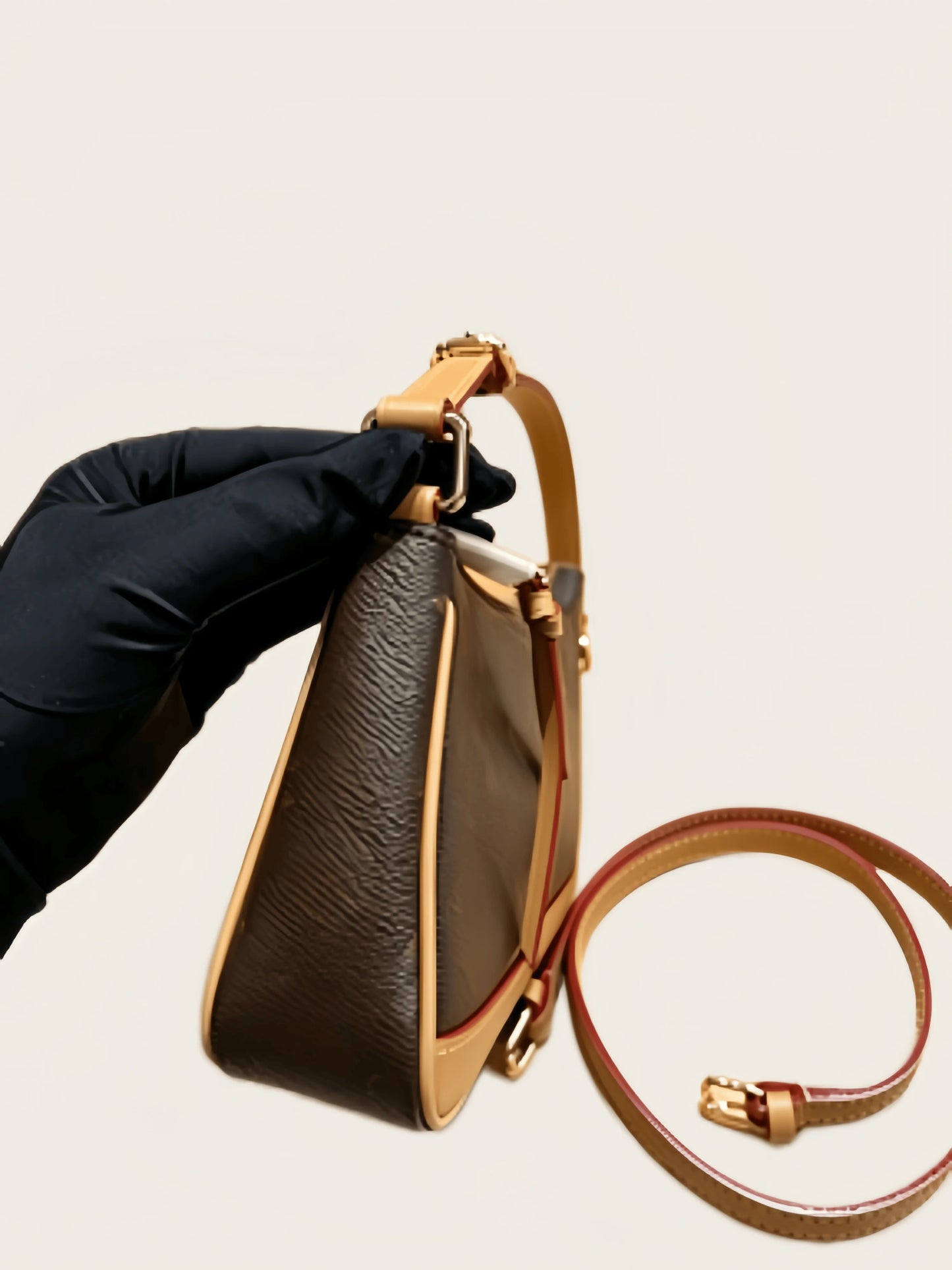 Women Crossbody Bag With Adjustable Strap PVC Satchel