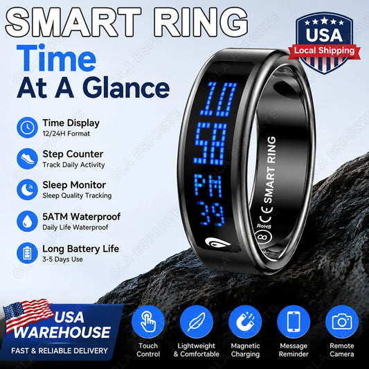Ola Esporte Smart Ring Heart Rate Sleep Health Tracker