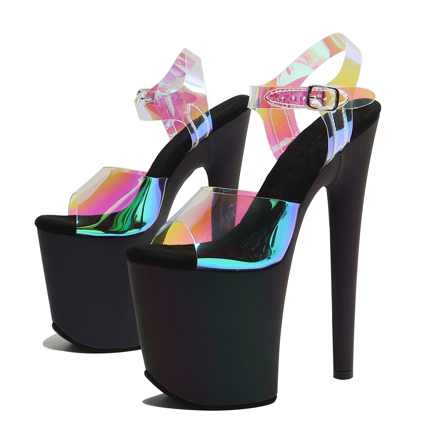 Wuxin Women's Stripper Pole Dance Heel Sandal Platform Stiletto