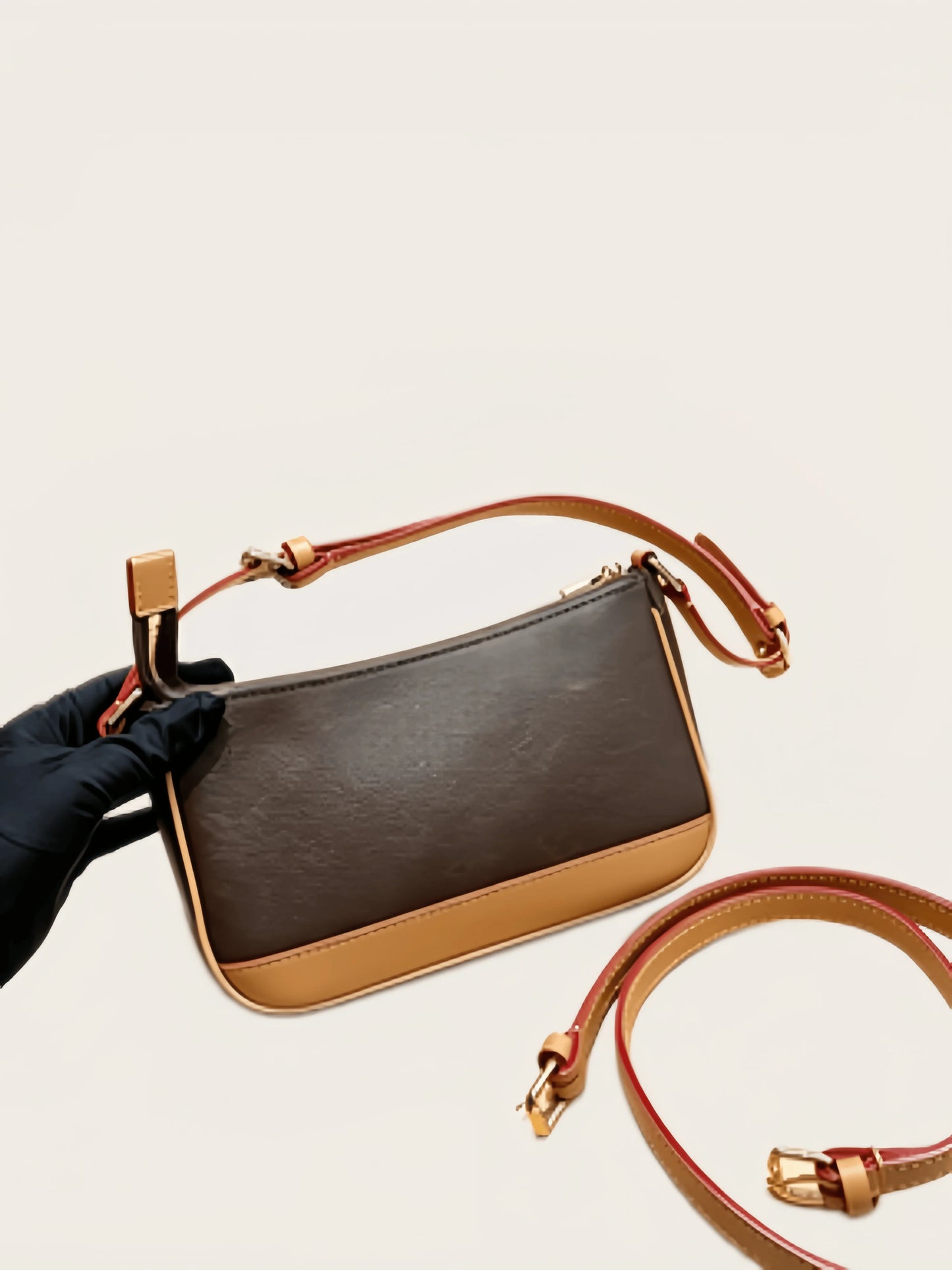 Women Crossbody Bag With Adjustable Strap PVC Satchel