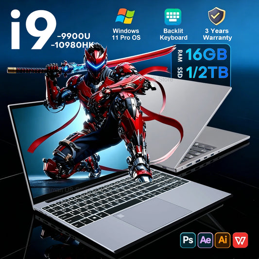 Xia Man Portable Windows Laptop With Intel Core I9
