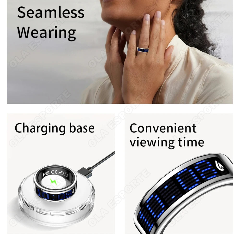 Ola Esporte Smart Ring Heart Rate Sleep Health Tracker
