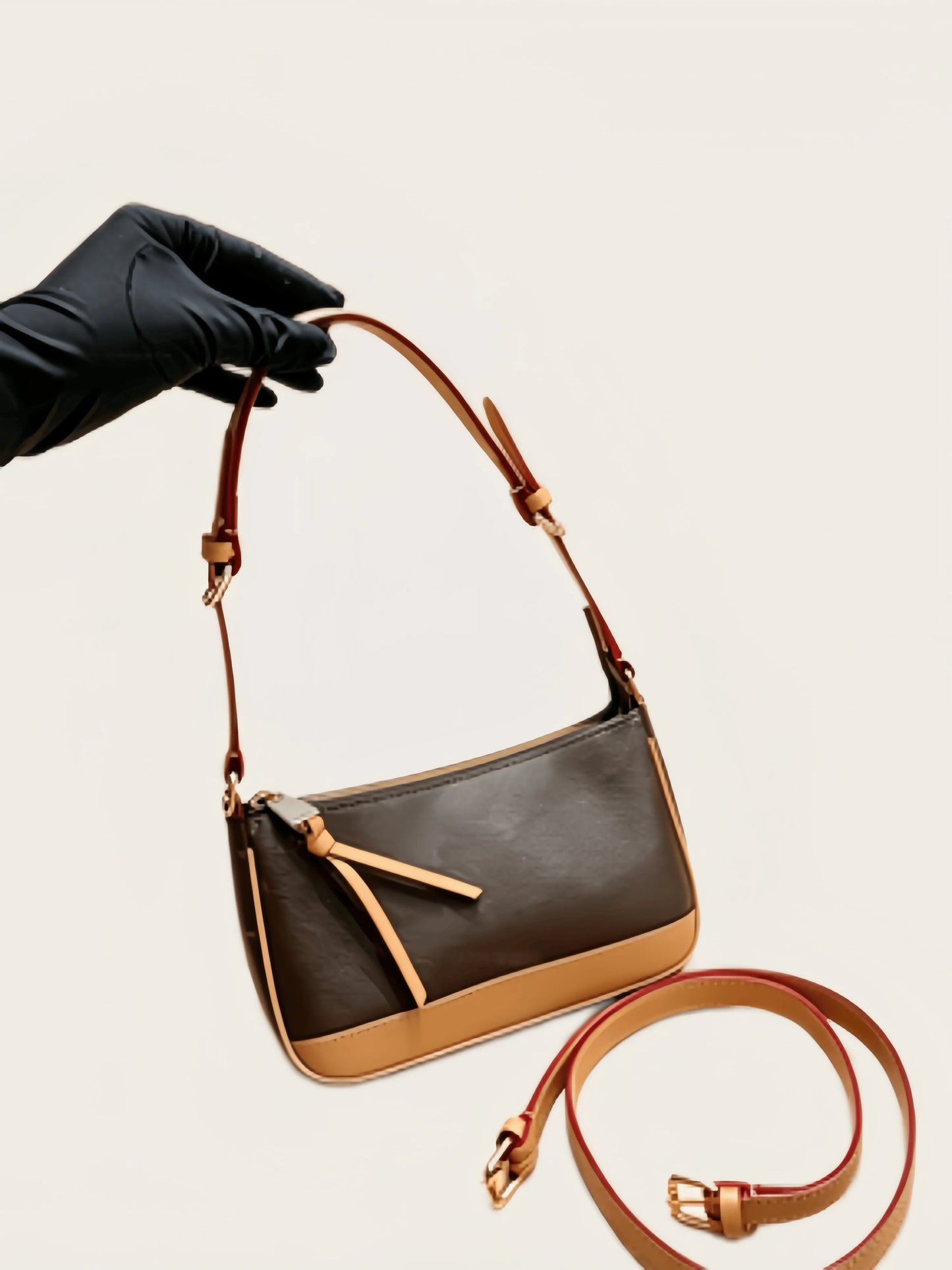 Women Crossbody Bag With Adjustable Strap PVC Satchel