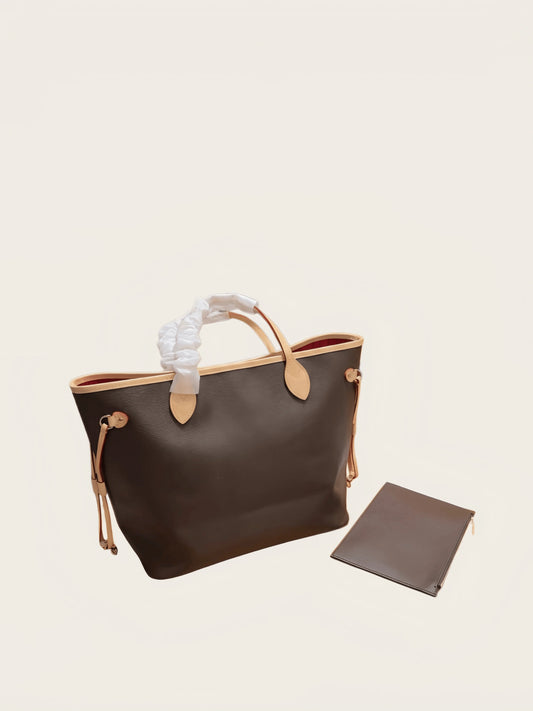 Canvas Shoulder Bag for Women with Magnetic Buckle
