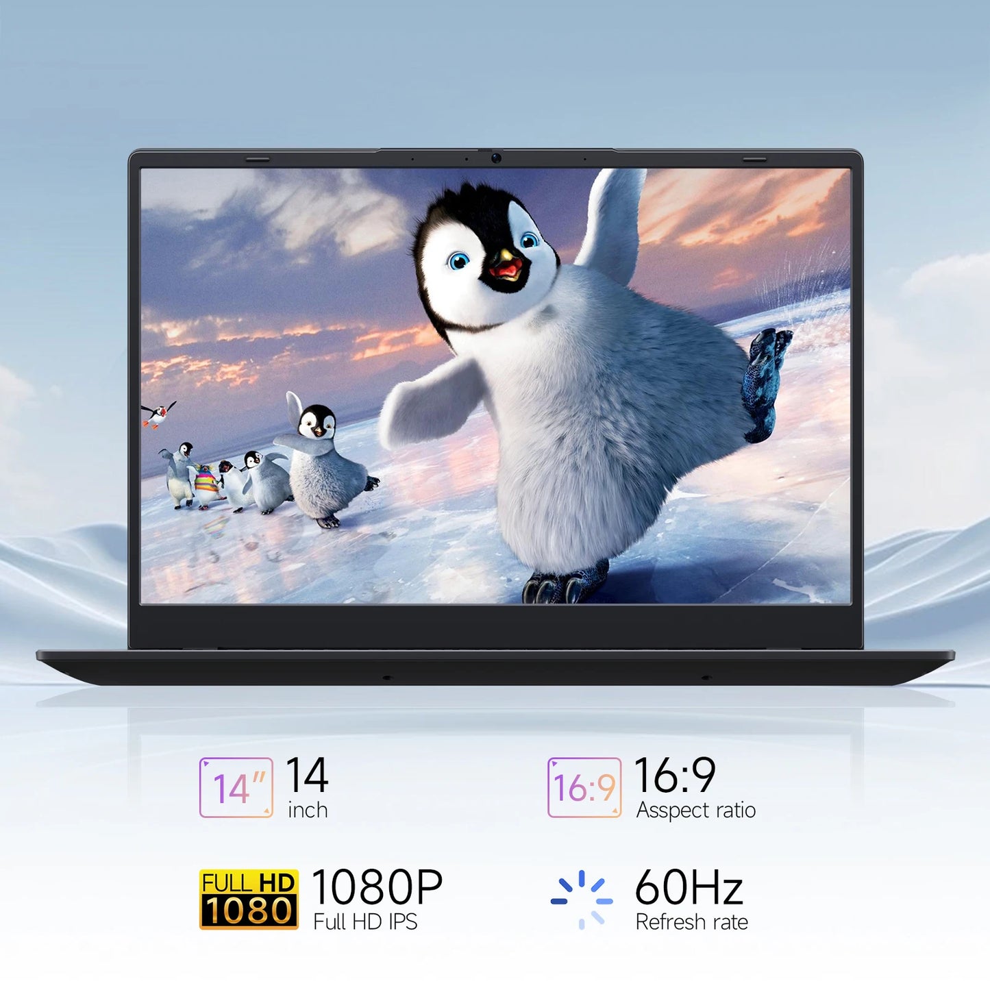 TH Windows 11 Laptop N4000 8GB RAM 512GB ROM Notebook