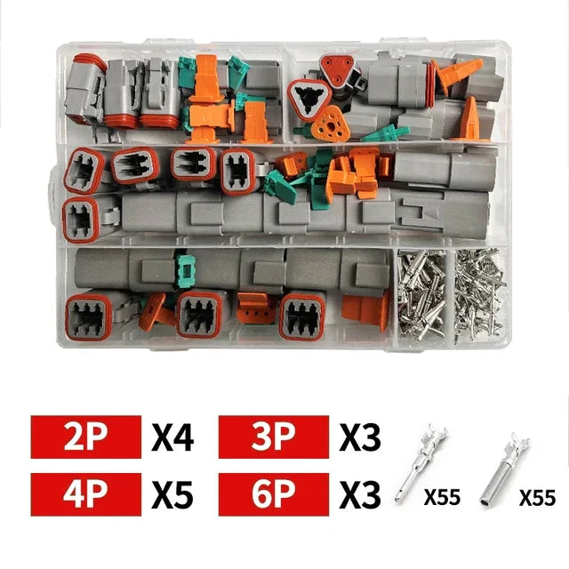 Deutsch DT Automotive Waterproof Connectors Male Female Plug