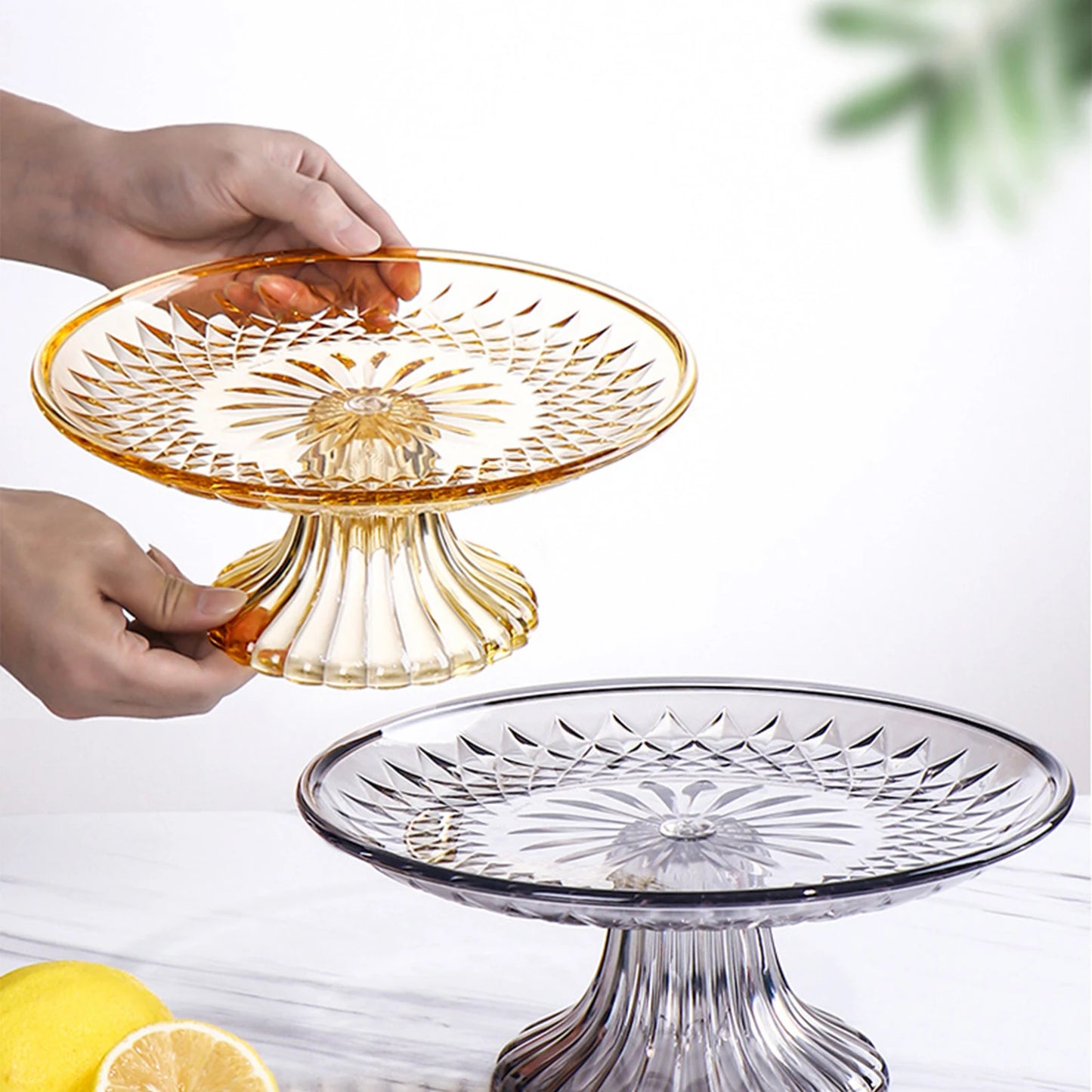 Hign-concerned Acrylic Fruit Dessert Cupcake Tray Stand