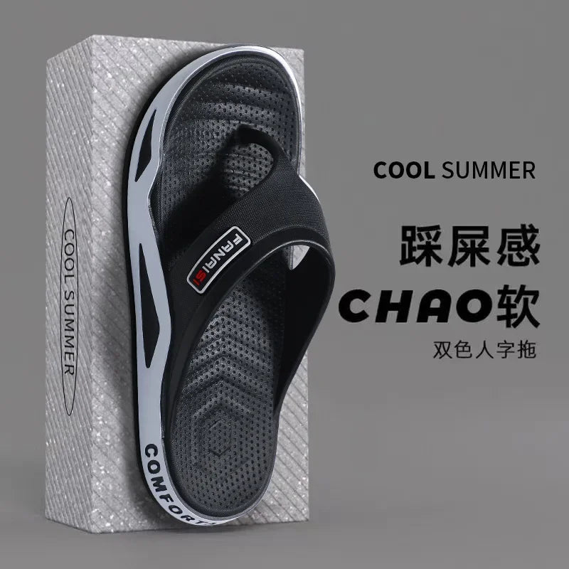 Men Flip Flops Sports Beach Sandals Casual Fashion Comfort Shoes