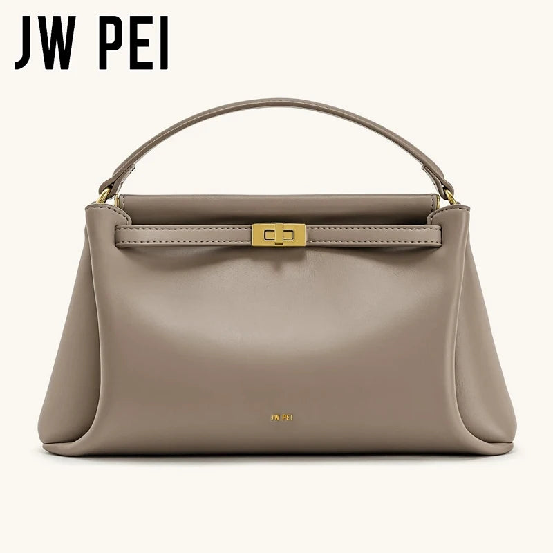 JW PEI Carmen Luxury Women Handbag New Fashion Mini Top Handle Bag Elegant Shoulder Crossbody Purse Small Designer Style Bag Ladies Daily Casual Tote