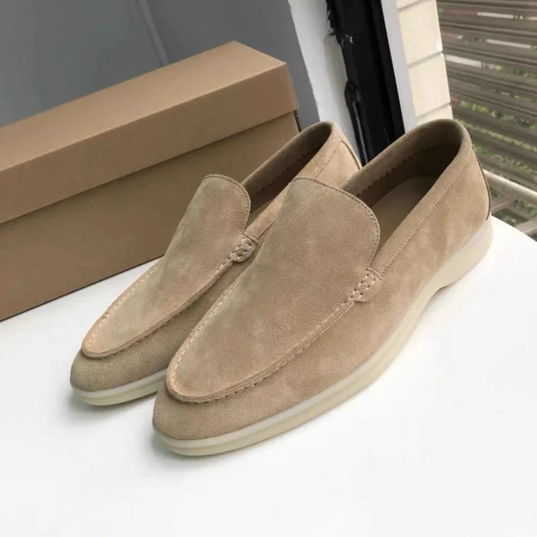 Luxury Loafers For Men And Women Casual Driving Shoes Comfort