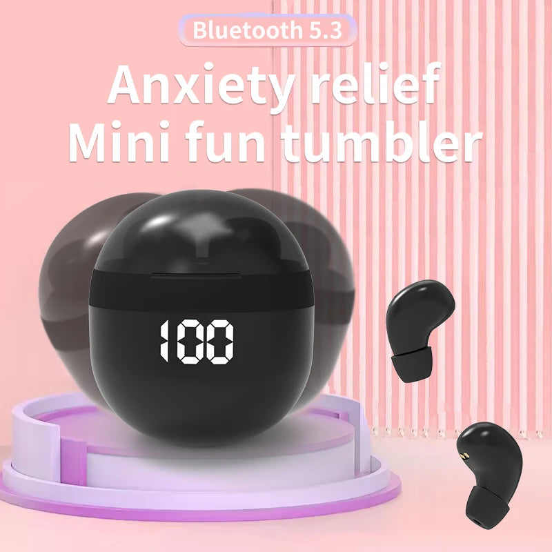 SHUKE Wireless Bluetooth Earphones With Active Noise Cancellation Mic