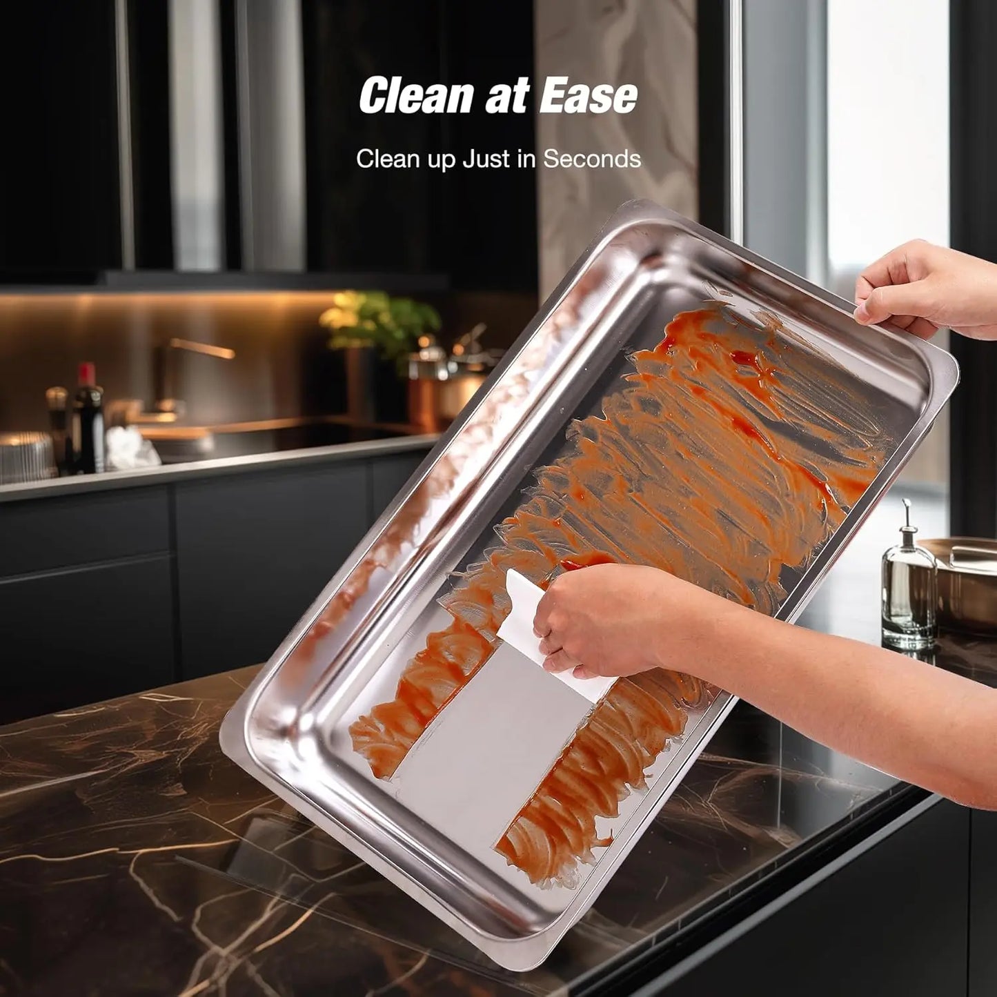 Hign Concerned Chafing Dishes Buffet Set Rolled Edge Design