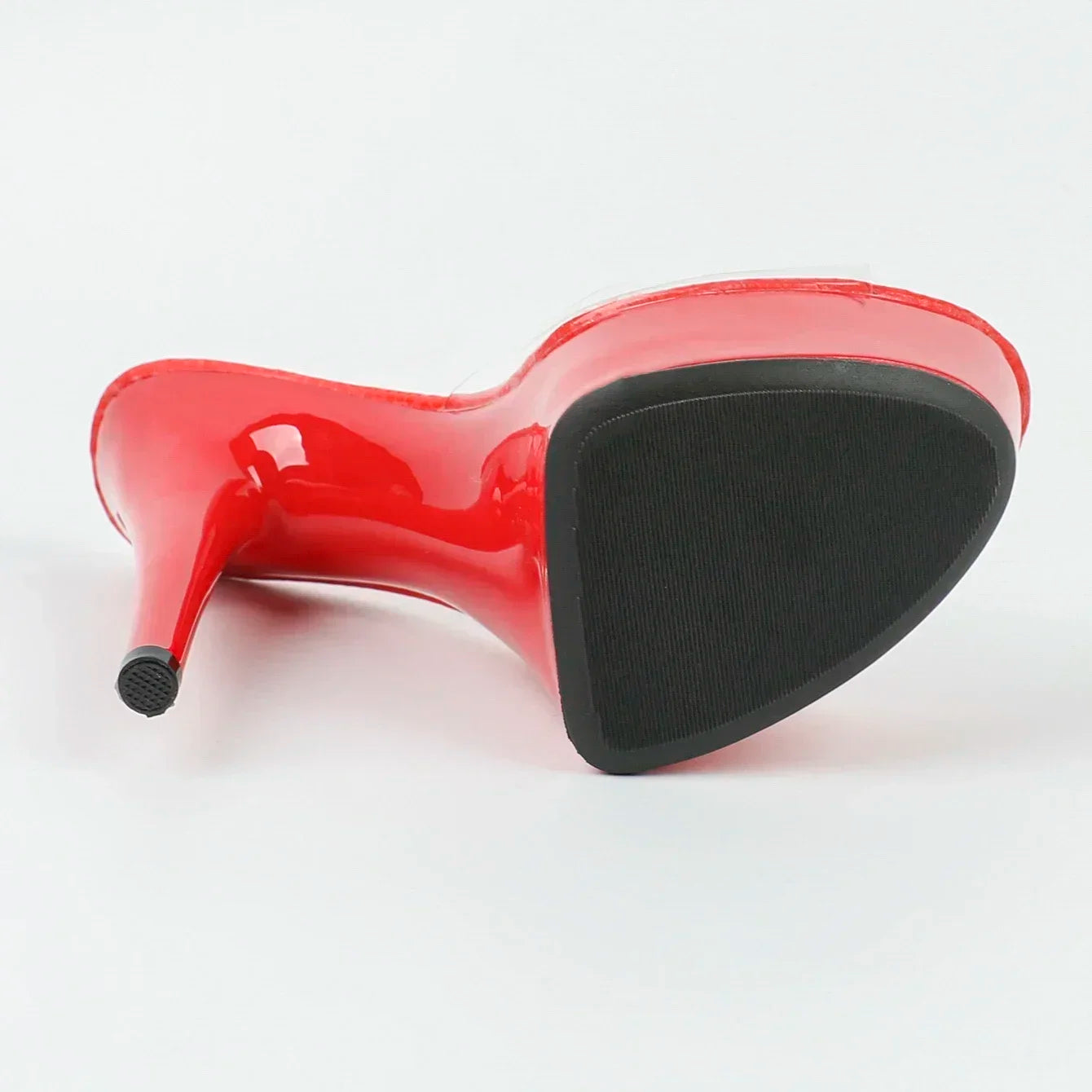 Mclubgirl Clear Heel Sandals Women Party Club Fashion Shoes