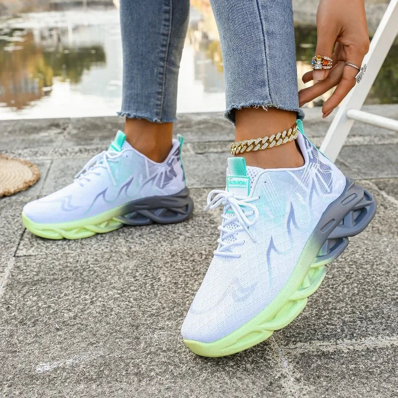 NKLSA Women Casual Sports Shoes Breathable Sneakers