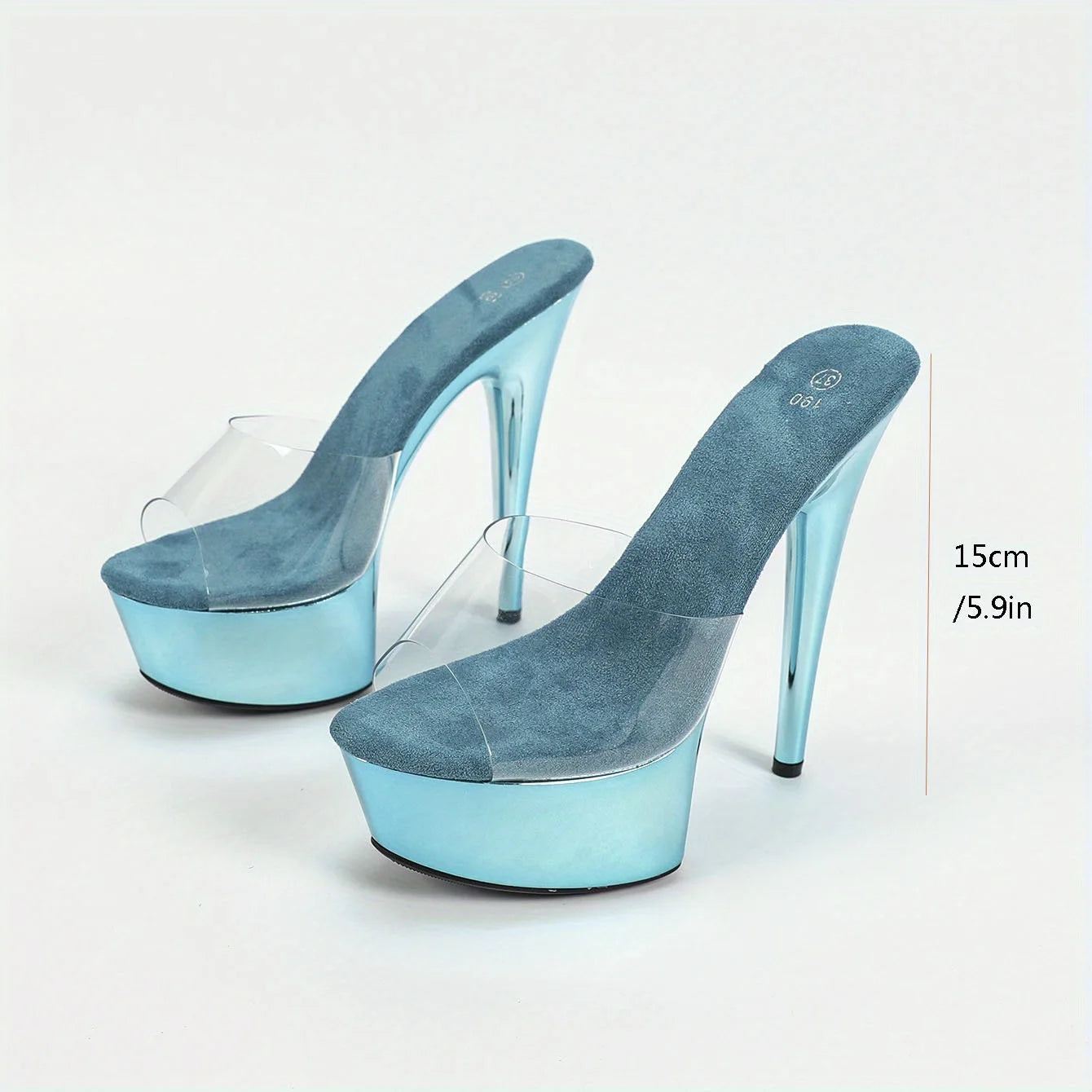 Mclubgirl Sandals High Heel Dress Footwear For Women