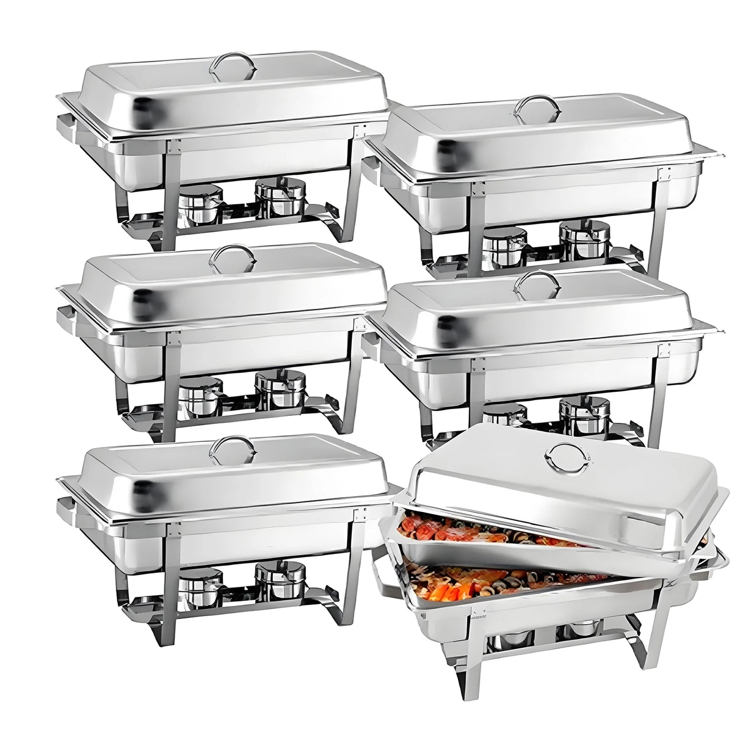 Hign Concerned Chemical Chafing Dish Buffet Set Lids