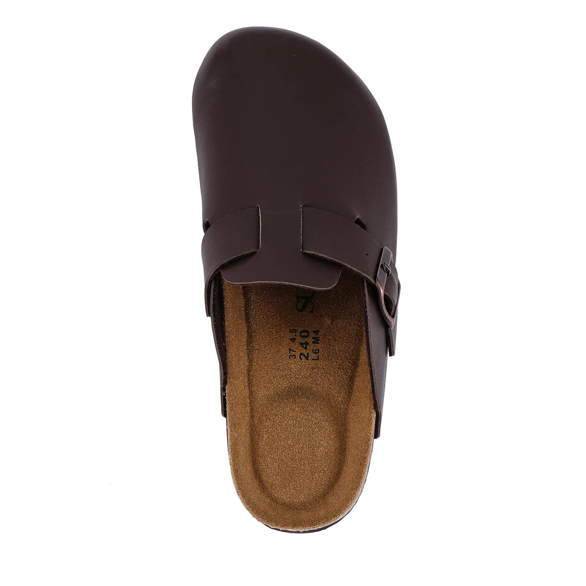 Sufu Womens Sandals EVA Leather Clogs Retro Garden Slides