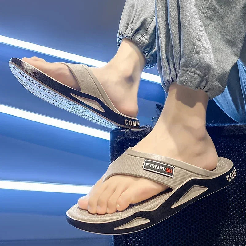 Men Flip Flops Sports Beach Sandals Casual Fashion Comfort Shoes