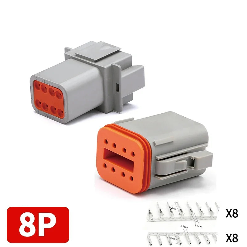 Deutsch DT Automotive Waterproof Connectors Male Female Plug