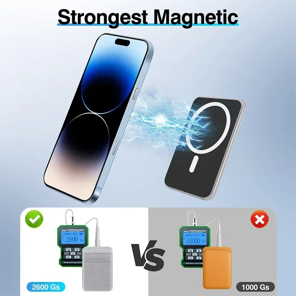 Elastic Lycra Phone Wallet Card Holder For MagSafe Compatible