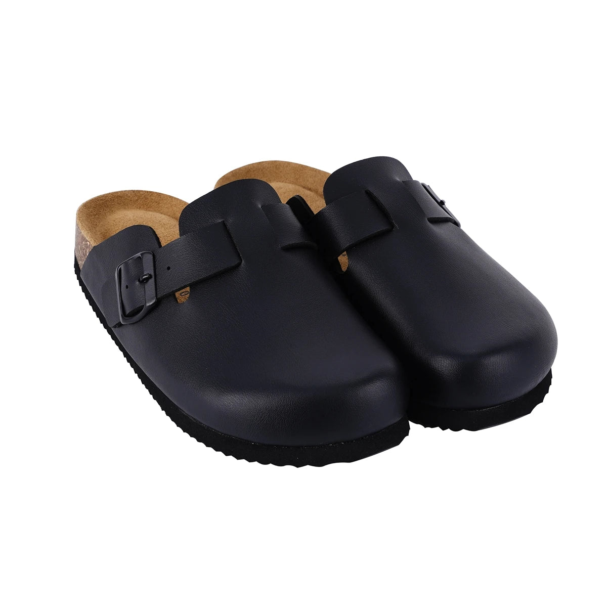 Sufu Womens Sandals EVA Leather Clogs Retro Garden Slides