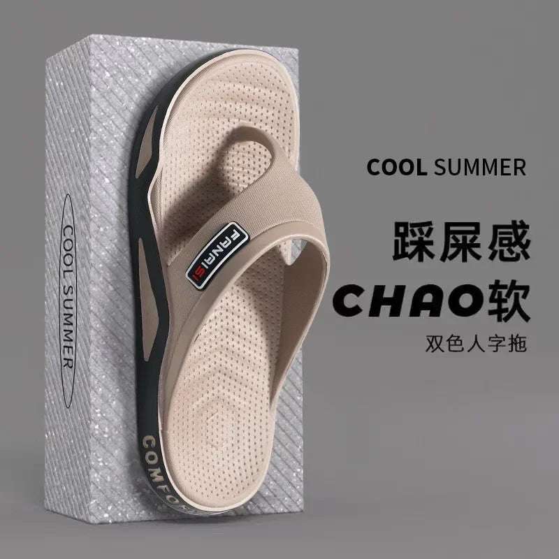 Men Flip Flops Sports Beach Sandals Casual Fashion Comfort Shoes
