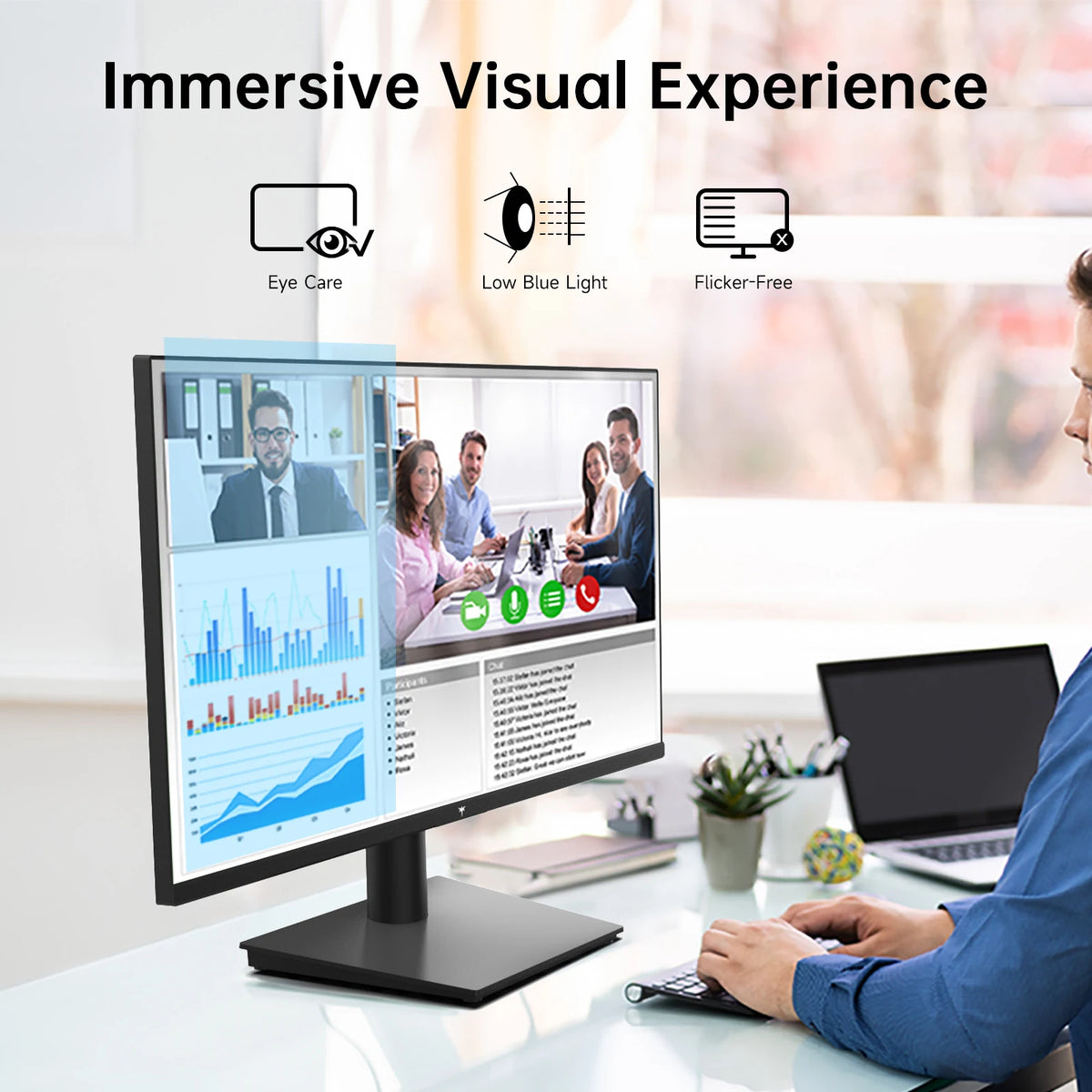 KTC 1080P Gaming Monitor With 100Hz FreeSync And HDMI