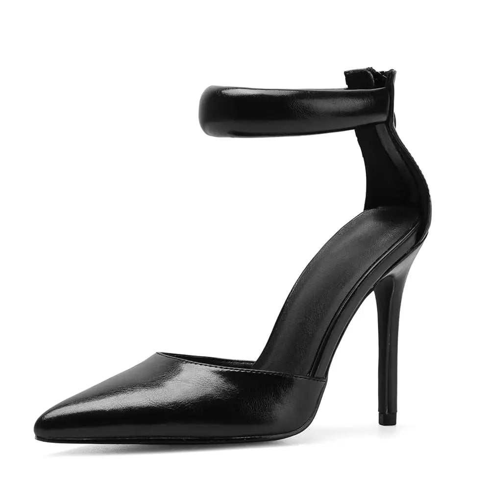Women Sparkly Strappy Heeled Sandals Dressy Party Pumps