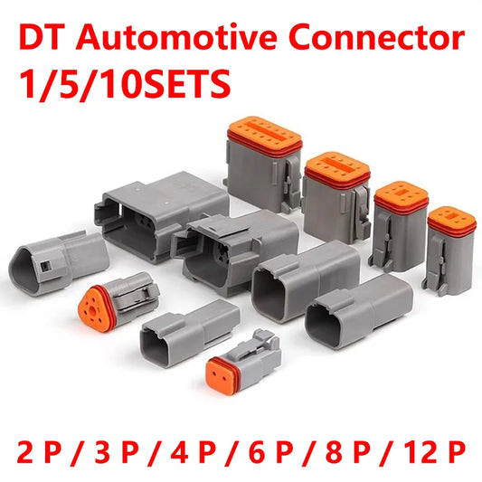 Deutsch DT Automotive Waterproof Connectors Male Female Plug