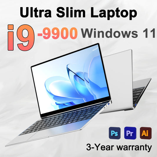 Yepo Intel Core i9-9900 32GB 2TB Laptop Windows 11 Pro