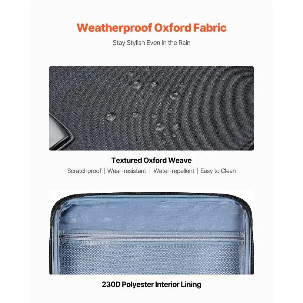 Hign-concerned Expandable Softside Spinner Luggage Pro