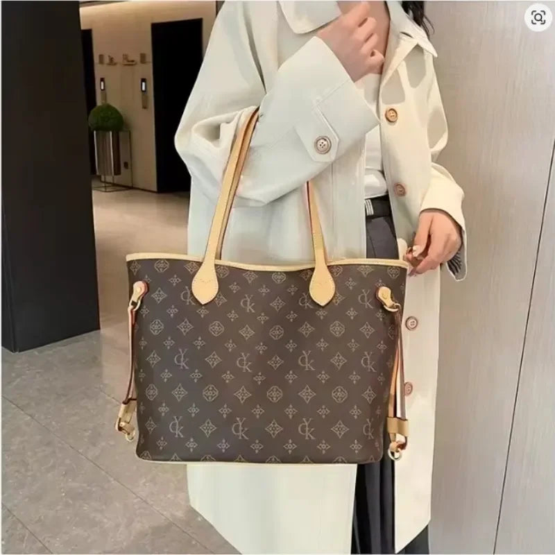 Guangdong Leather Tote Bag Women Crossbody Handbag Luxury
