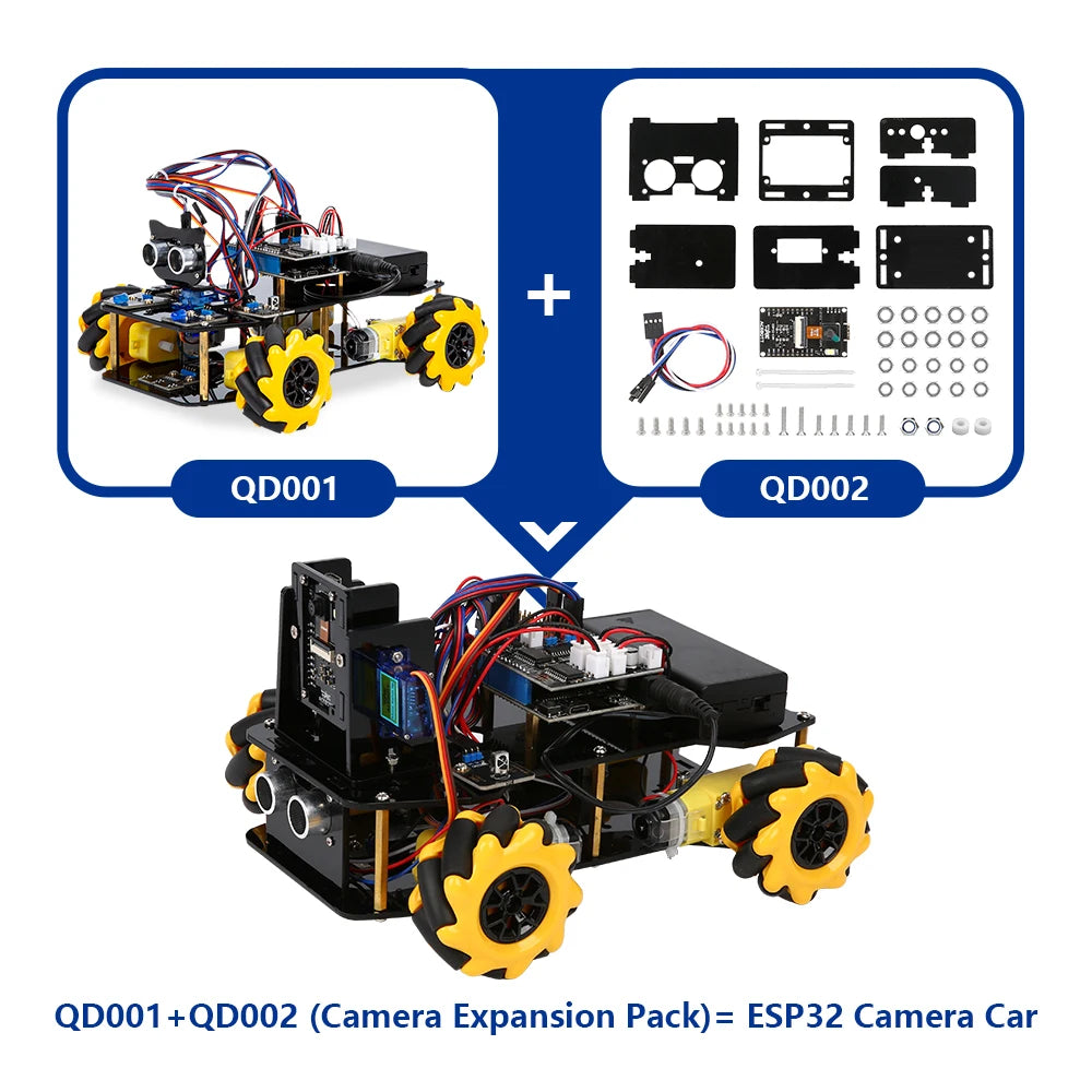 ESP32 Smart Robot Car Kit for Arduino STEM Educational Kits
