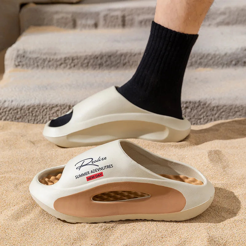Men And Women Leisure Slippers EVA Anti Slip Indoor Outdoor Beach Sandals