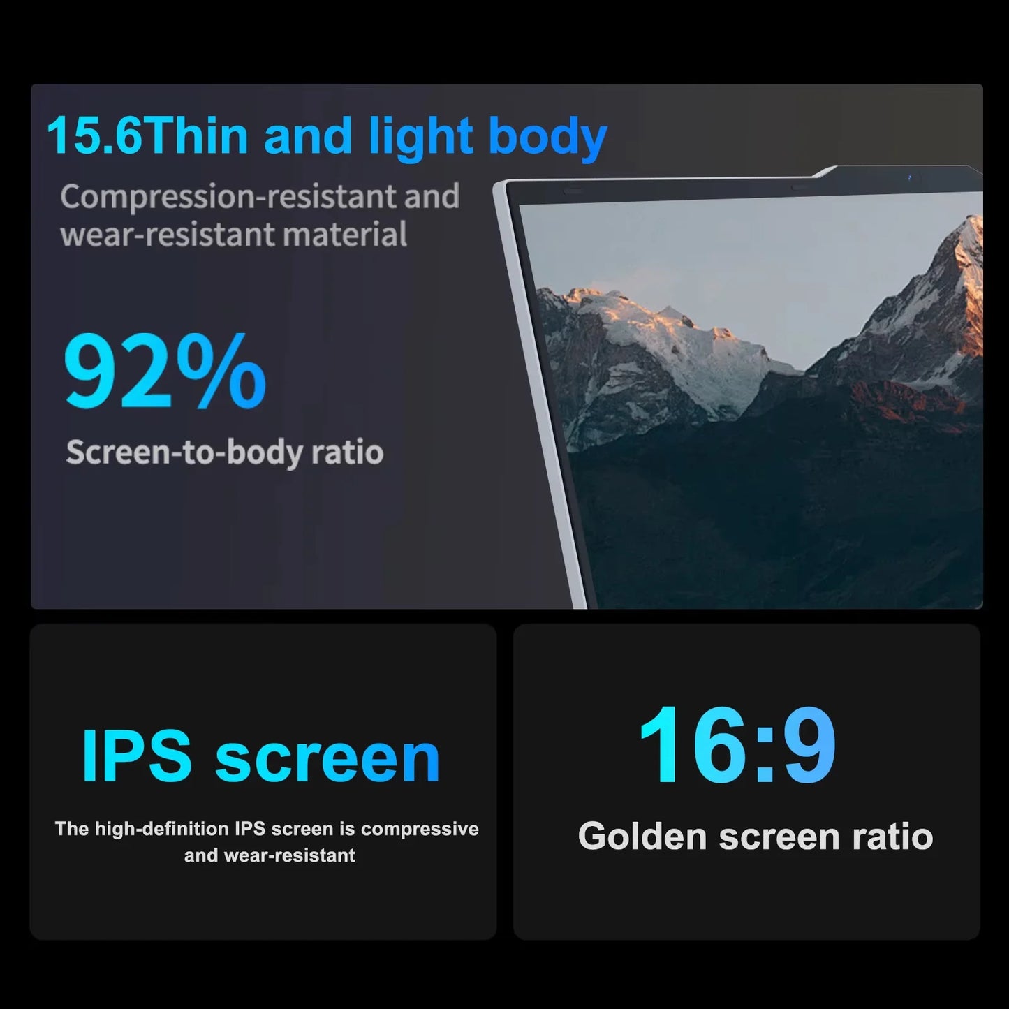 Erilles Windows 11 Pro Laptop I7 6500U 16GB 512GB SSD