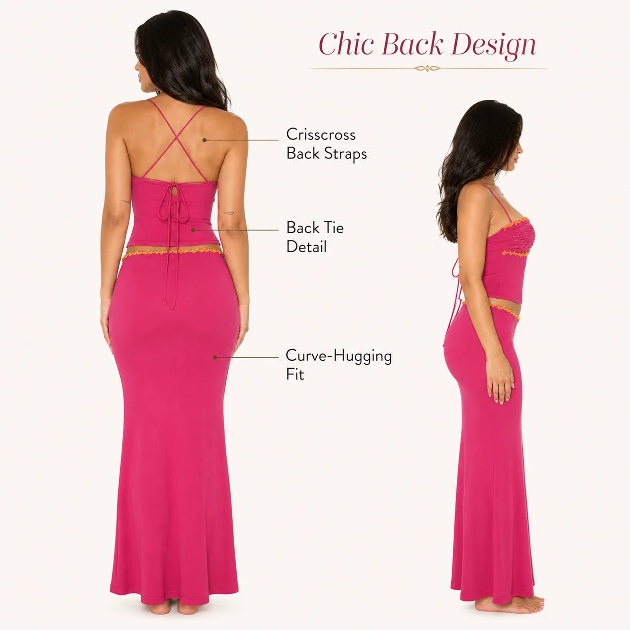 Halter Crop Corset Low Waist Matching Sets Summer Trendy Back Lace Mermaid Skirt Stylish Sexy vacatio Beach Party Baddie Outfits