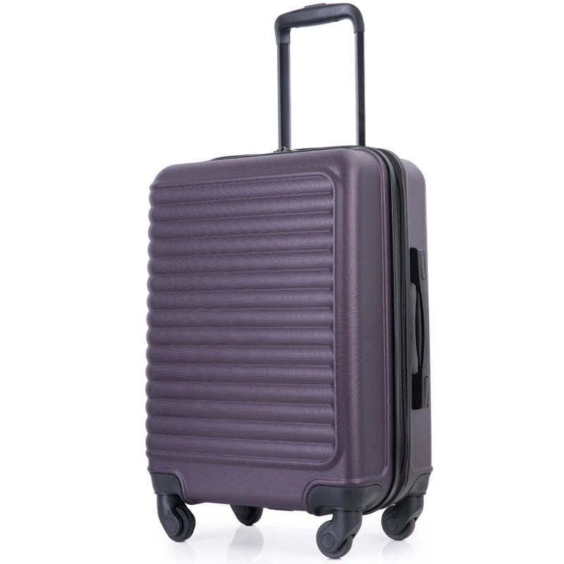 Travelhouse 3 Piece Hardside Luggage Set Spinner Wheels