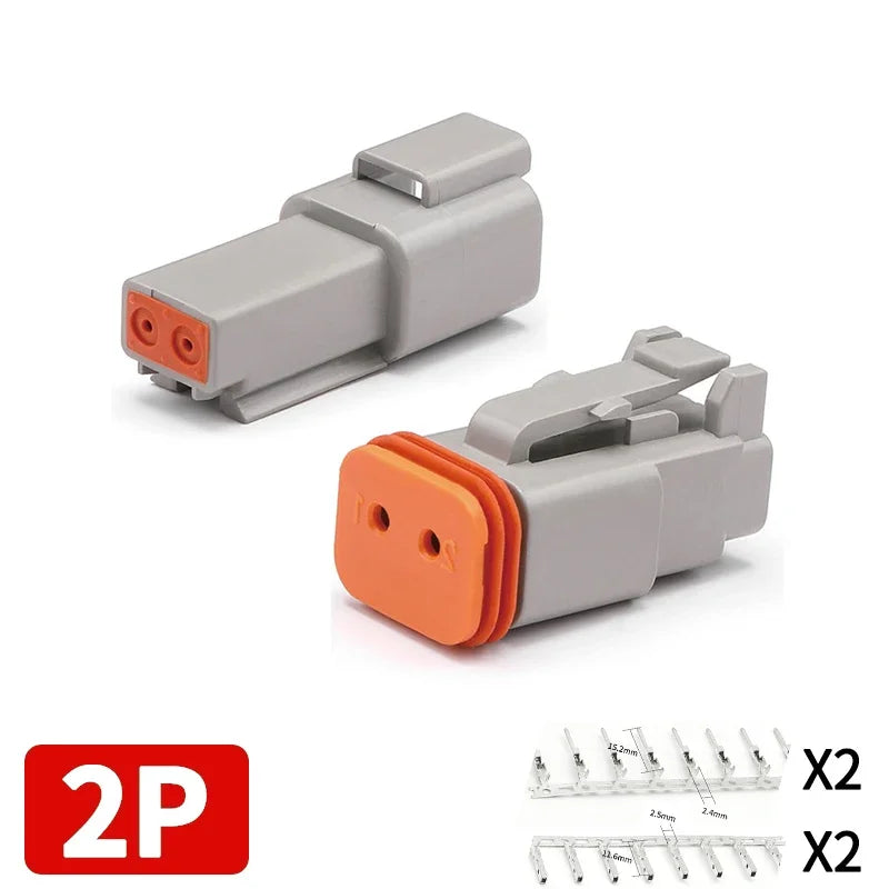 Deutsch DT Automotive Waterproof Connectors Male Female Plug