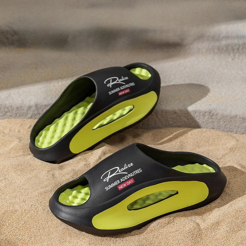Men And Women Leisure Slippers EVA Anti Slip Indoor Outdoor Beach Sandals
