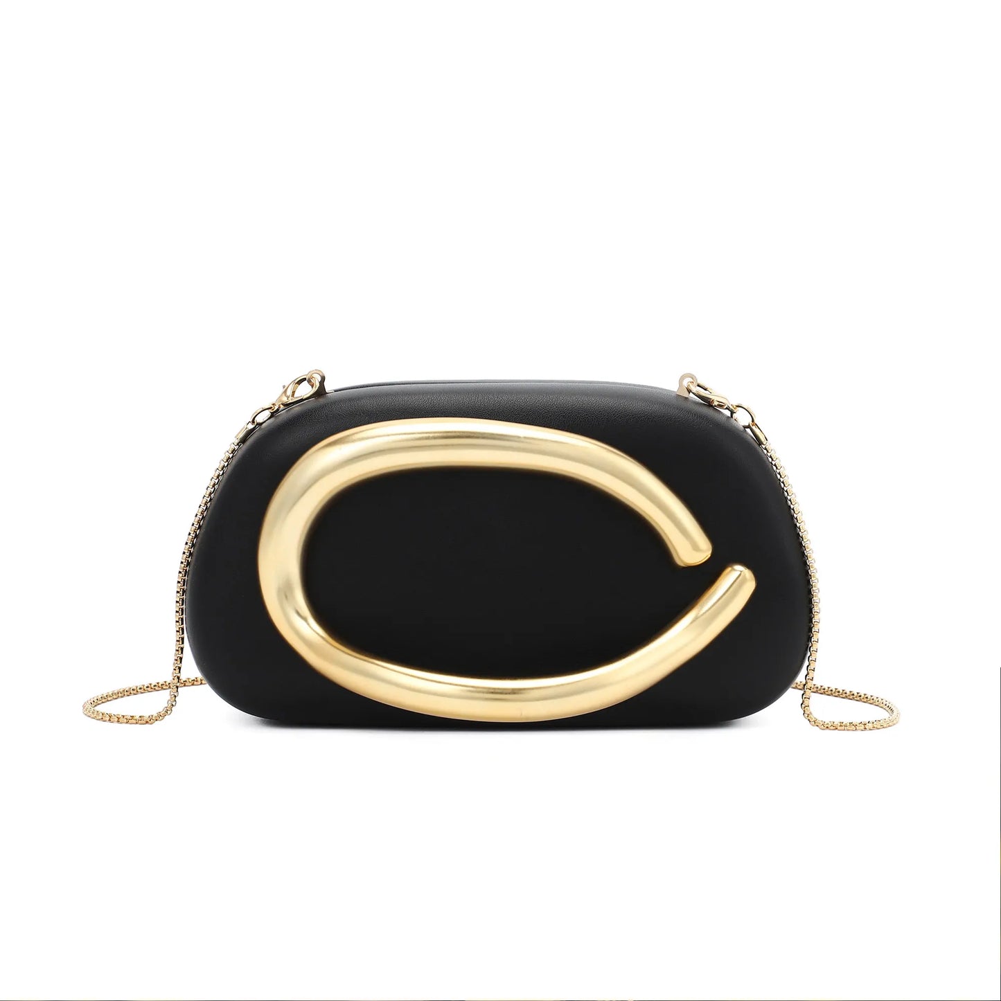 Clutch Purses for Women Evening Bags with Chain Trendy Metal Handle Purses Evening Handbags Crossbody Shoulder Bag for Formal Wedding Party Cocktail Prom ﻿
