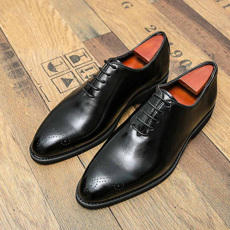 Pefect By Choice Men's Lace Up Brogue Formal Shoes Office Style